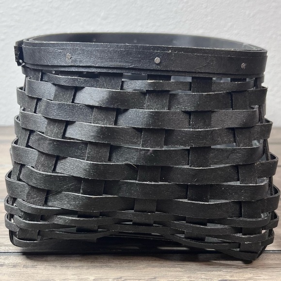 Longaberger Black Cat Basket with Purple Liner - Picture 10 of 14